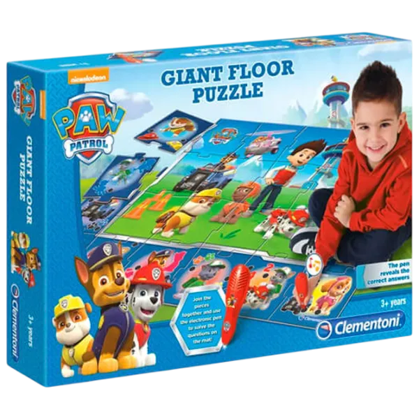 Covoraş pentru joc Clementoni Paw Patrol (61970) 3+/ Dreptunghiular/ Multicolor photo 4
