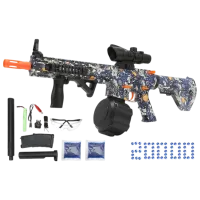 Бластер Blaster M416 WH01B 14+ / Гелевые шарики / Синий photo 4