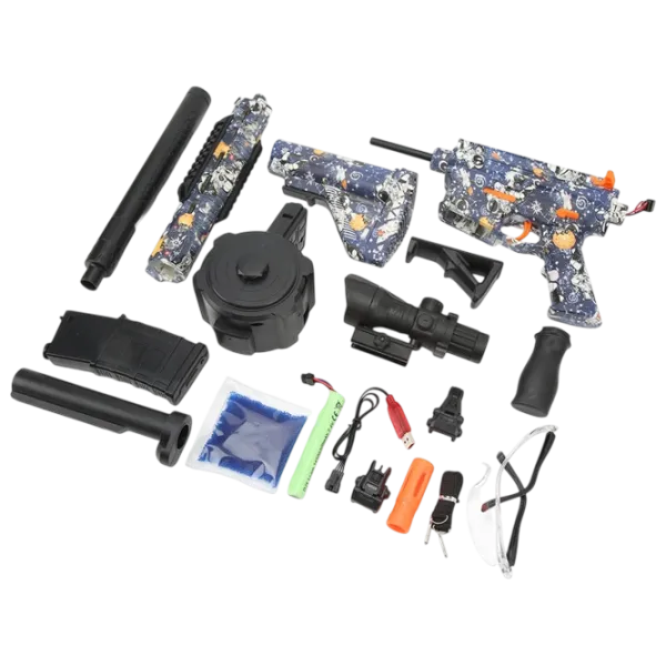 Blaster Water Gun M416 WH01B 14+ / Bile gel / Blue photo 5