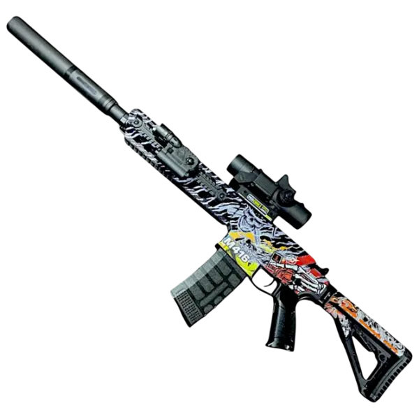 Бластер J-Shot M416 JF-015G 8+ / Гелевые шарики / Черный photo 1