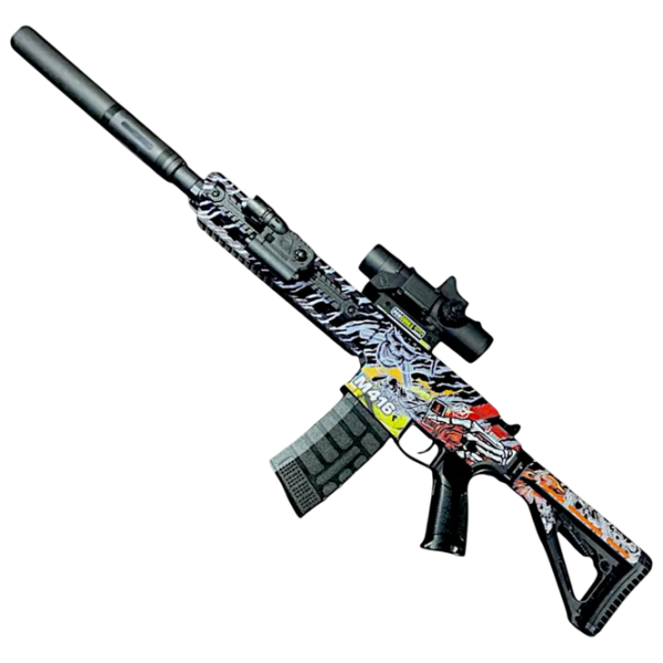 Бластер J-Shot M416 JF-015G 8+ / Гелевые шарики / Черный photo 1