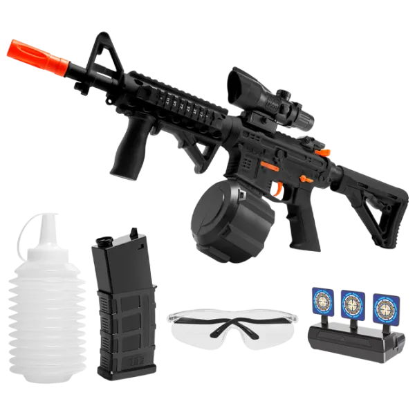 Pistol automat de jucărie Blaster M4A1 WH02A  14+ / Bile gel / Black photo 2