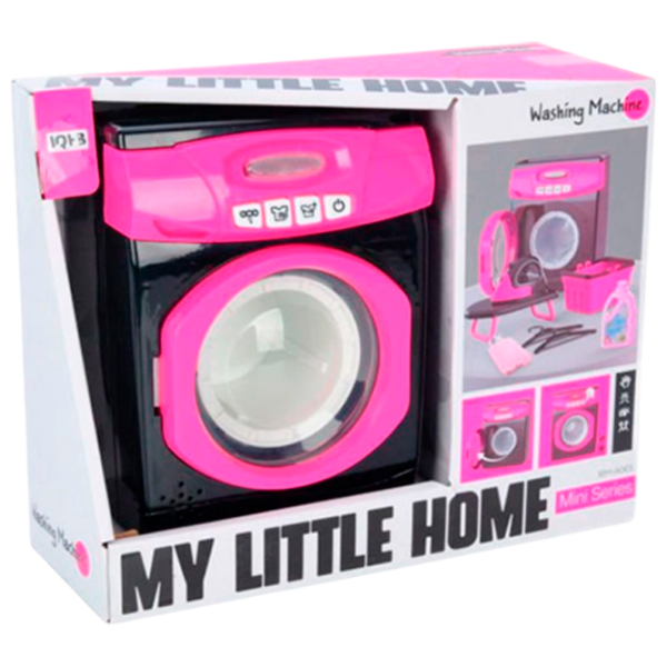 Игровой набор Lulu My Little Home Washing Machine A1010-1 3+ / White Розовый photo 1
