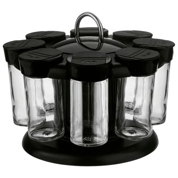 Set pentru condimente Tadar Spice Sticlă / Black photo 1