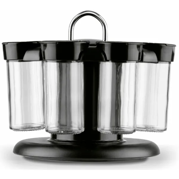Set pentru condimente Tadar Spice Sticlă / Black photo 2