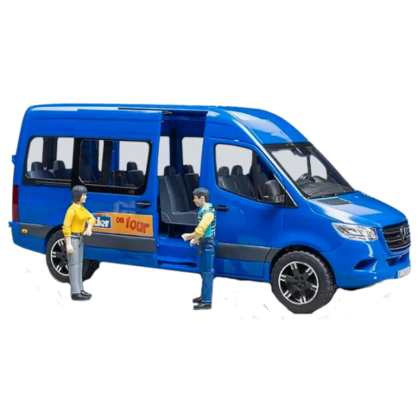 Mașină Bruder Sprinter 02670  / / Black Blue photo 1