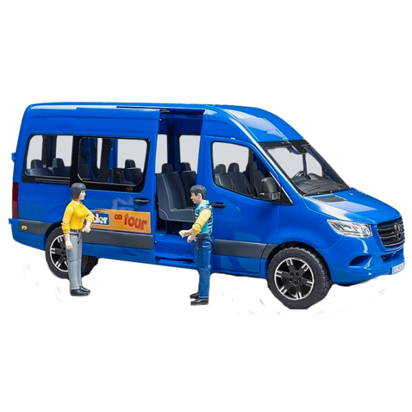 Mașină Bruder Sprinter 02670  / / Black Blue photo 1
