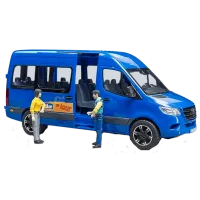 Mașină Bruder Sprinter 02670  / / Black Blue