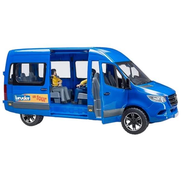 Mașină Bruder Sprinter 02670  / / Black Blue photo 4