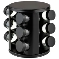 Set pentru condimente Konighoffer Favaro Sticlă / Black