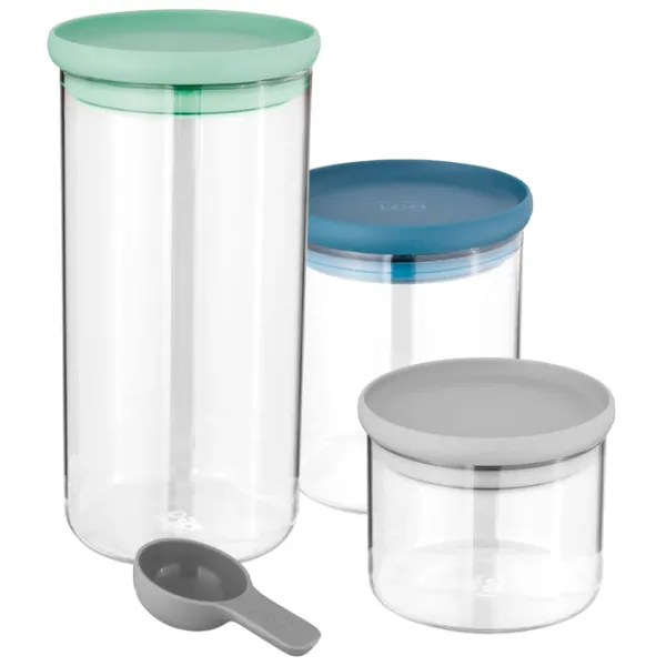 Set pentru condimente BergHOFF Leo Sticlă / Transparent photo 1