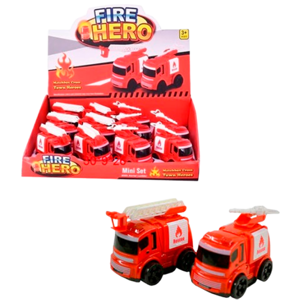 Mașină Fire Engine 6699E-12   / / White Red photo 1