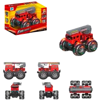 Camion ChiToys Monster Car 101A-7  / / Black Red