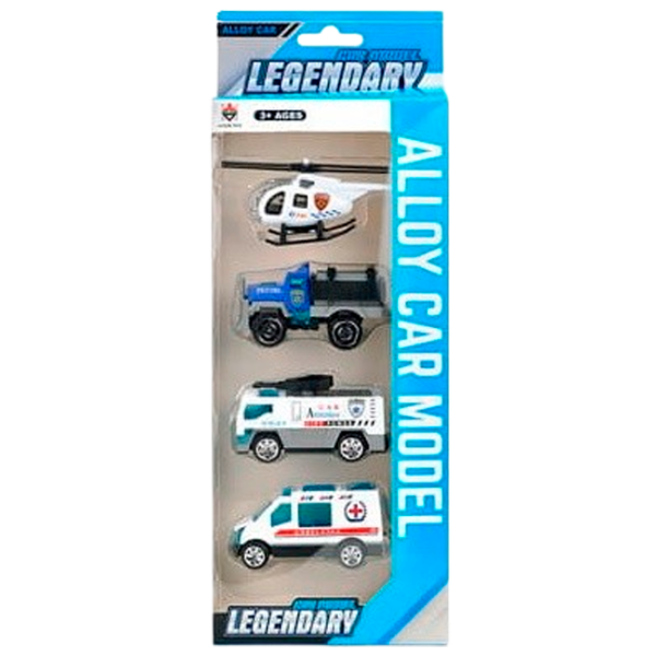 Set de mașini ChiToys 8804-4   / / Multicolor Multicolor photo 1