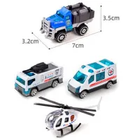 Set de mașini ChiToys 8804-4 / / Multicolor Multicolor photo 3