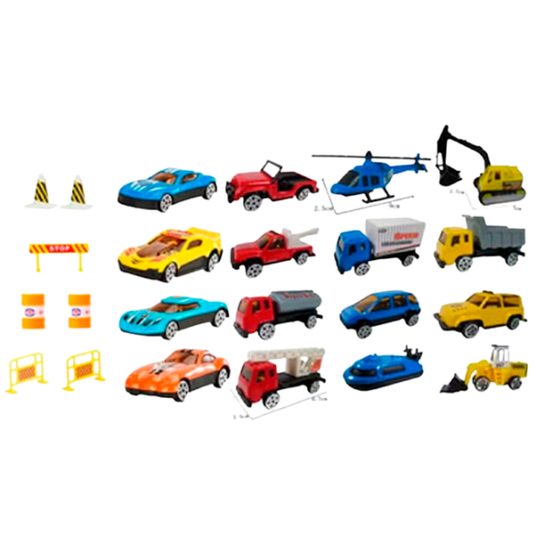 Set de mașini ChiToys LA-066   / / Multicolor Multicolor photo 1