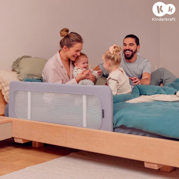 Barieră pentru pătuț KinderKraft Guard and Dream Gray / 0țel photo 6