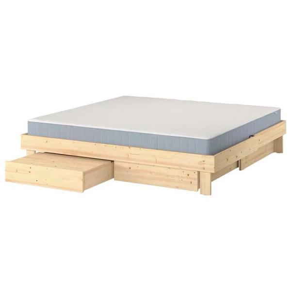 Pat Ikea Glamberget/Vesteroy 140 x 200 cm / Masiv / Wood photo 1