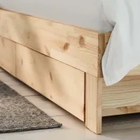 Кровать Ikea Glamberget/Vesteroy 140 x 200 см / Массив / Wood photo 9
