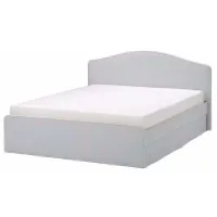 Кровать Ikea Ramnefjall/Klovsta 160 x 200 см / Шпон / Серый