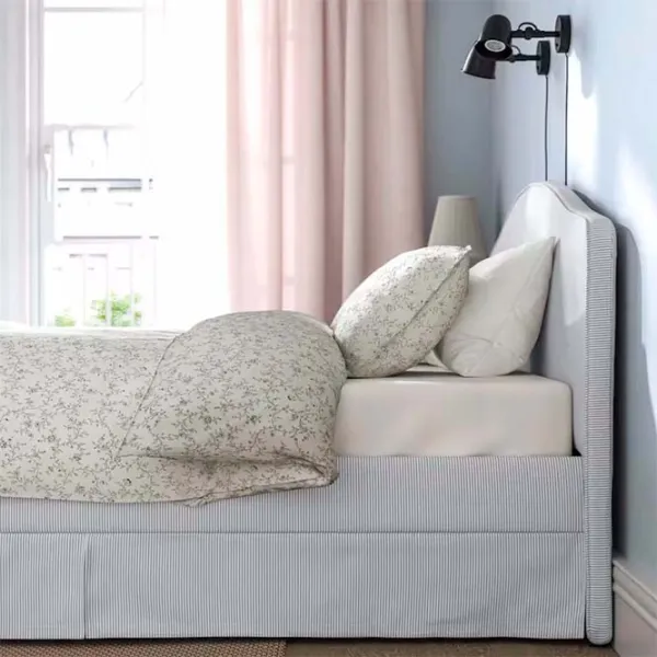 Кровать Ikea Ramnefjall/Klovsta 160 x 200 см / Шпон / Серый photo 3