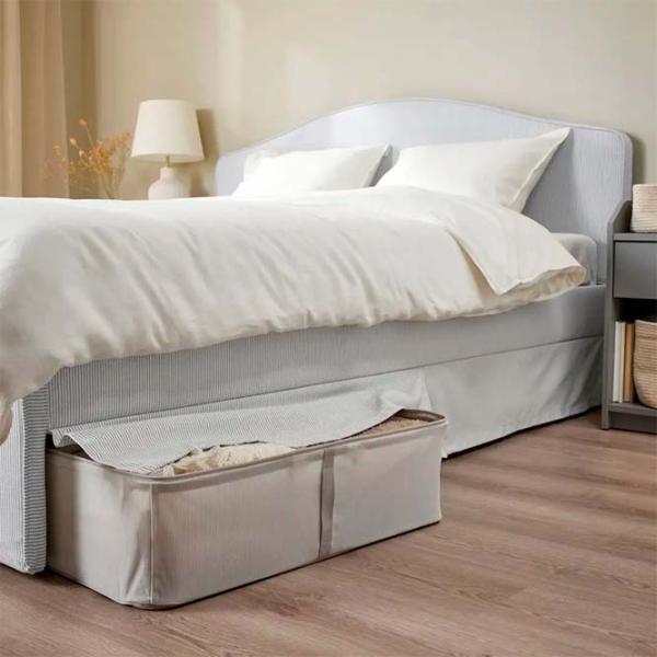 Кровать Ikea Ramnefjall/Klovsta 160 x 200 см / Шпон / Серый photo 4