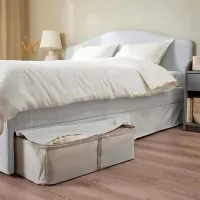 Кровать Ikea Ramnefjall/Klovsta 160 x 200 см / Шпон / Серый photo 4