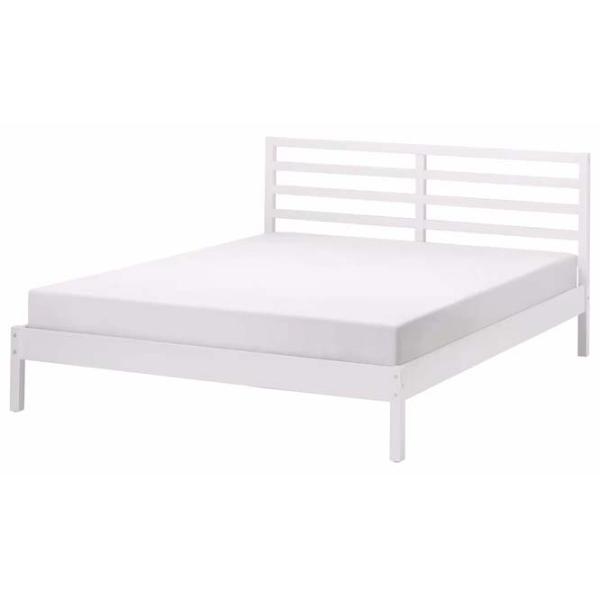 Pat Ikea Tarva/Luroy 140 x 200 cm / Masiv / White photo 1