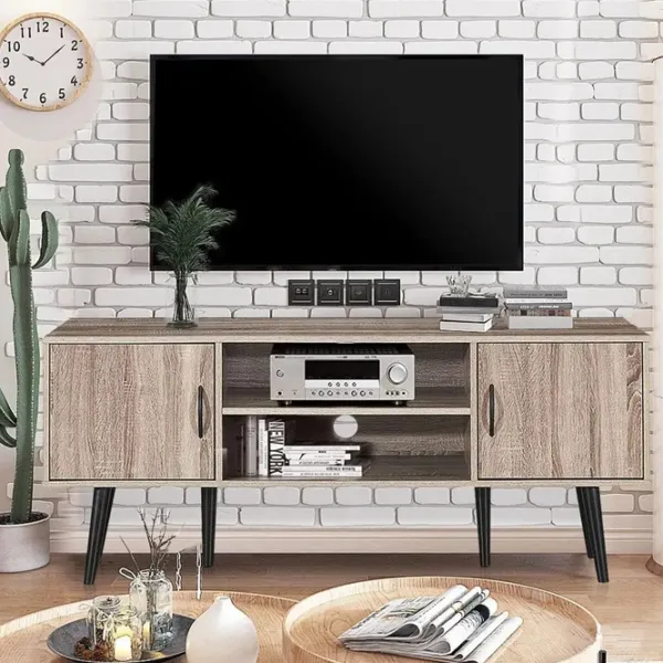 Comodă TV Costway HW63833 61 x 147 x 39.4 / PAL photo 5
