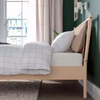 Кровать Ikea Askvoll Lindbaden 140 x 200 см / ЛДСП / Белый photo 5