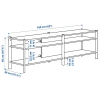 Тумба под телевизор Ikea Jattesta 194 x 320 x 40см / ДСП photo 5