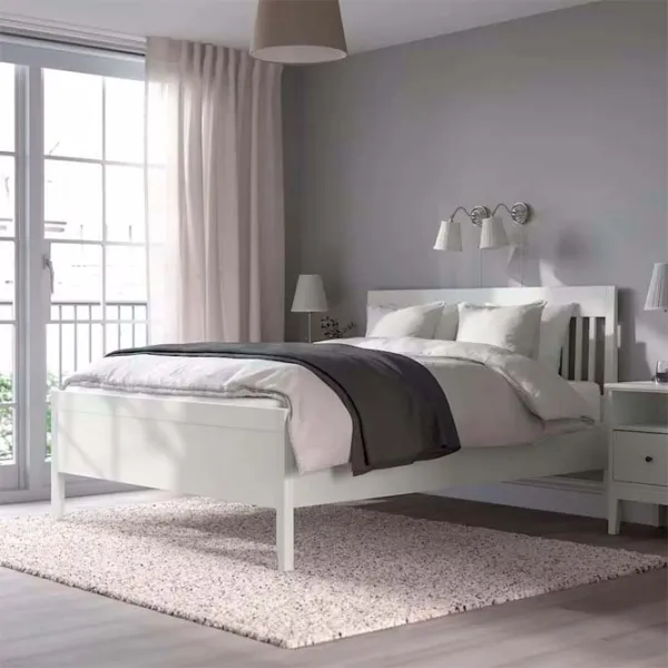 Pat Ikea Idanas Lindbaden 160 x 200 cm / Furnir / White photo 2