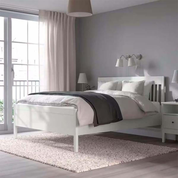 Pat Ikea Idanas Lindbaden 160 x 200 cm / Furnir / White photo 2