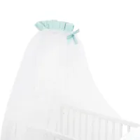 Балдахин для кроватки KikkaBoo Jungle King Зеленый / Тюль