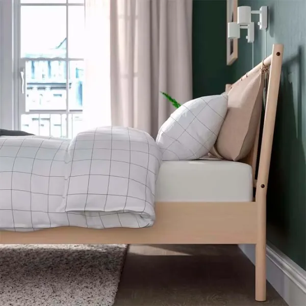 Pat Ikea Bjorksnas Lonset 160 x 200 cm / Masiv / Wood photo 5