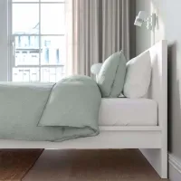 Кровать Ikea Malm 140 x 200 см / Массив / Белый photo 5
