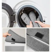 Тумба для обуви Vasagle LHS10WT 48 x 104 x 30см /Cloud White /White Gray photo 6
