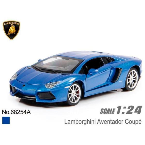 Mașină MSZ Lamborghini Aventador 68254A  / / Black Blue photo 3