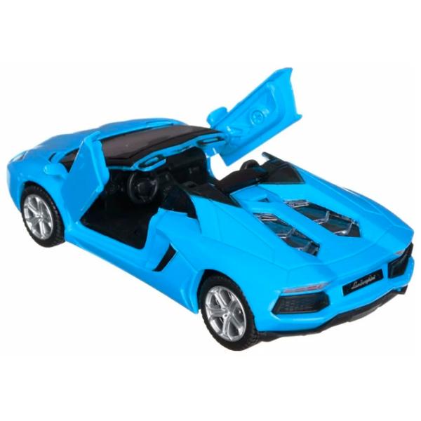 Mașină MSZ Lamborghini Aventador Roadster 67320  / / Black Blue photo 2