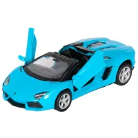 Mașină MSZ Lamborghini Aventador Roadster 67320 / / Black Blue photo 3