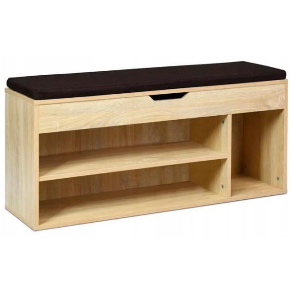 Etajeră pentru încălțăminte Costway JV11726NA 48 x 104 x 30 /Stejar Sonoma /Stejar Sonoma photo 1