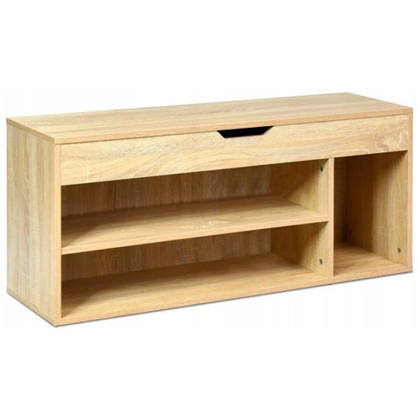 Etajeră pentru încălțăminte Costway JV11726NA 48 x 104 x 30 /Stejar Sonoma /Stejar Sonoma photo 2