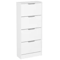 Тумба для обуви KompaniT ТО-24 135.9 x 59 x 24см /Нимфея Альба /Нимфея Альба