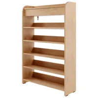 Tumbă pentru încălțăminte ML-Mobila ML-15 119.4 x 80 x 25 /Stejar Auriu /Stejar Auriu
