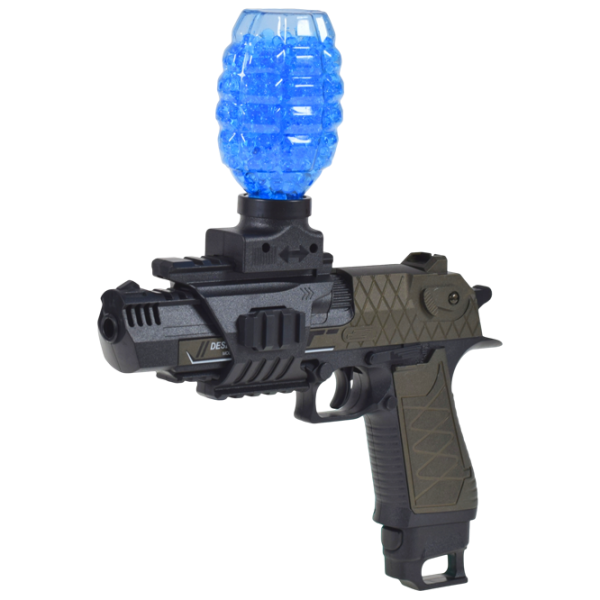Pistol automat de jucărie J-Shot Desert Eagle JF-022G 14+ / Bile gel / Green photo 1