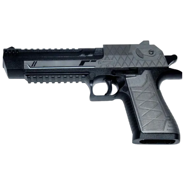 Pistol automat de jucărie J-Shot Desert Eagle JF-022G 14+ / Bile gel / Black photo 3