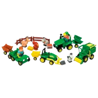 Set de mașini John Deere 34984   / / Multicolor Green