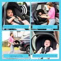 Scaun auto Graco SnugLite i-Size 0 luni - 12 luni / 13 kg / Midnight photo 5
