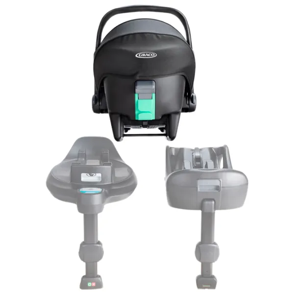 Scaun auto Graco SnugLite i-Size  0 luni - 12 luni / 13 kg / Midnight photo 6