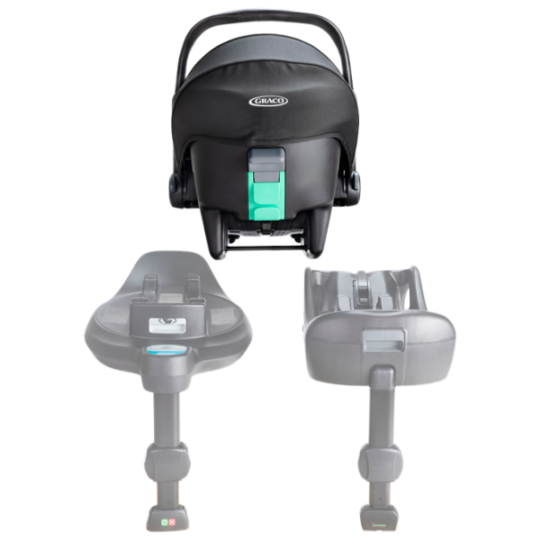 Scaun auto Graco SnugLite i-Size  0 luni - 12 luni / 13 kg / Midnight photo 6